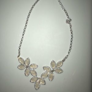 Silver Flower necklace